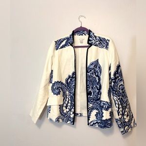 100% Linen Chico’s Blazer